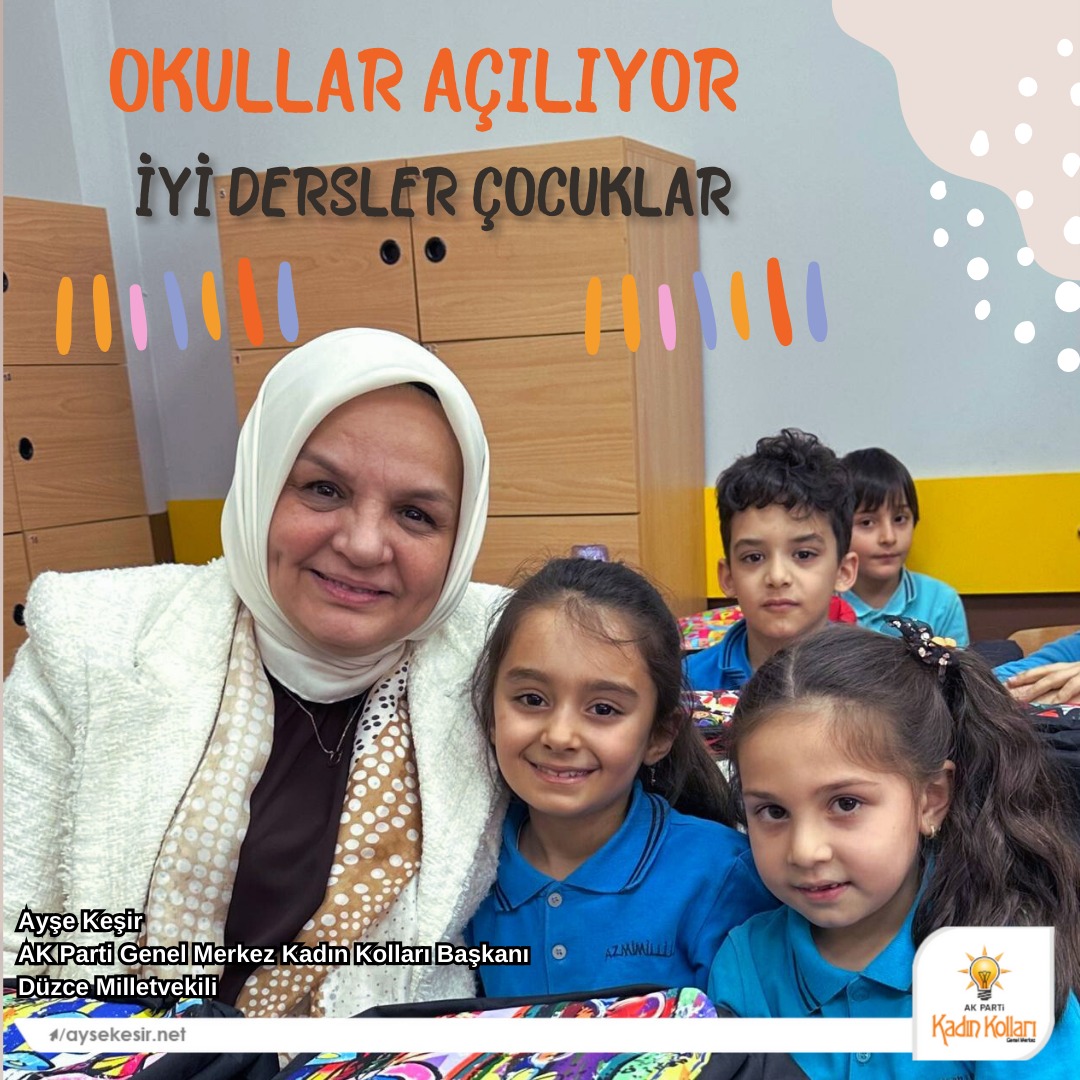 İYİ DERSLER ÇOCUKLAR!