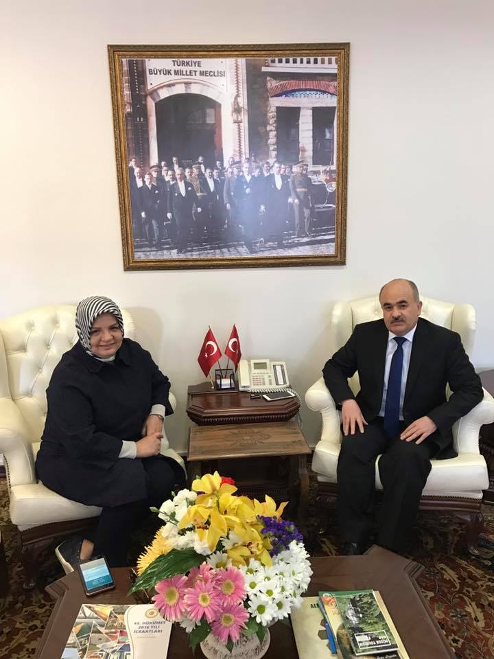 Vali Beyi ziyaret ederek daha iyi bir Düzce için Istisarelerde Bulunduk