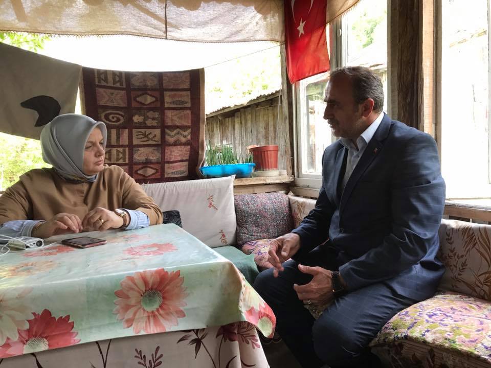  Hasar Gören Findikliaksu Köyümüzü Ziyaret Ettik,Hasar Tespit Çalismasi Yapilan Is Ve Islemlerin Takipçisi Olacagiz