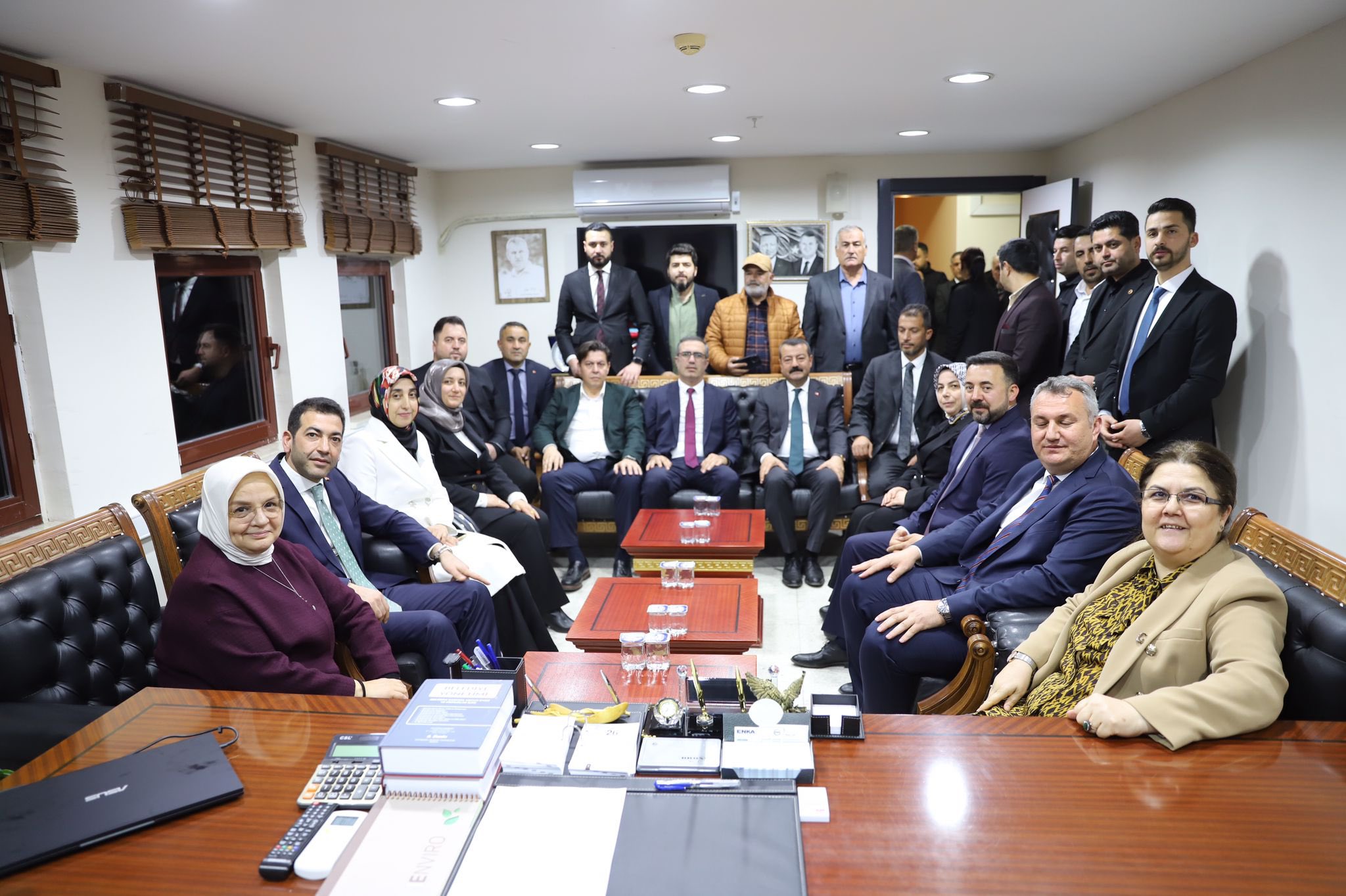 DÜZİÇİ VE YARBAŞI BELEDİYE BAŞKANLARIMIZI ZİYARET ETTİK