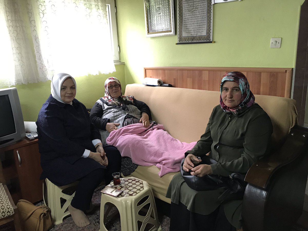 Beyköy'de Hasta Yataginda Fadime Teyzemizi Ziyaret Ettik 