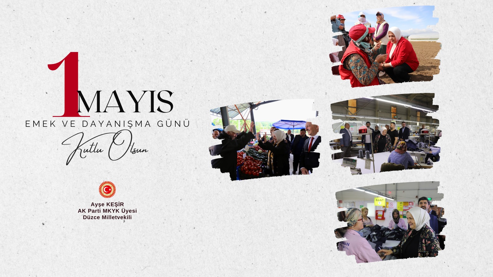 1 MAYIS KUTLU OLSUN