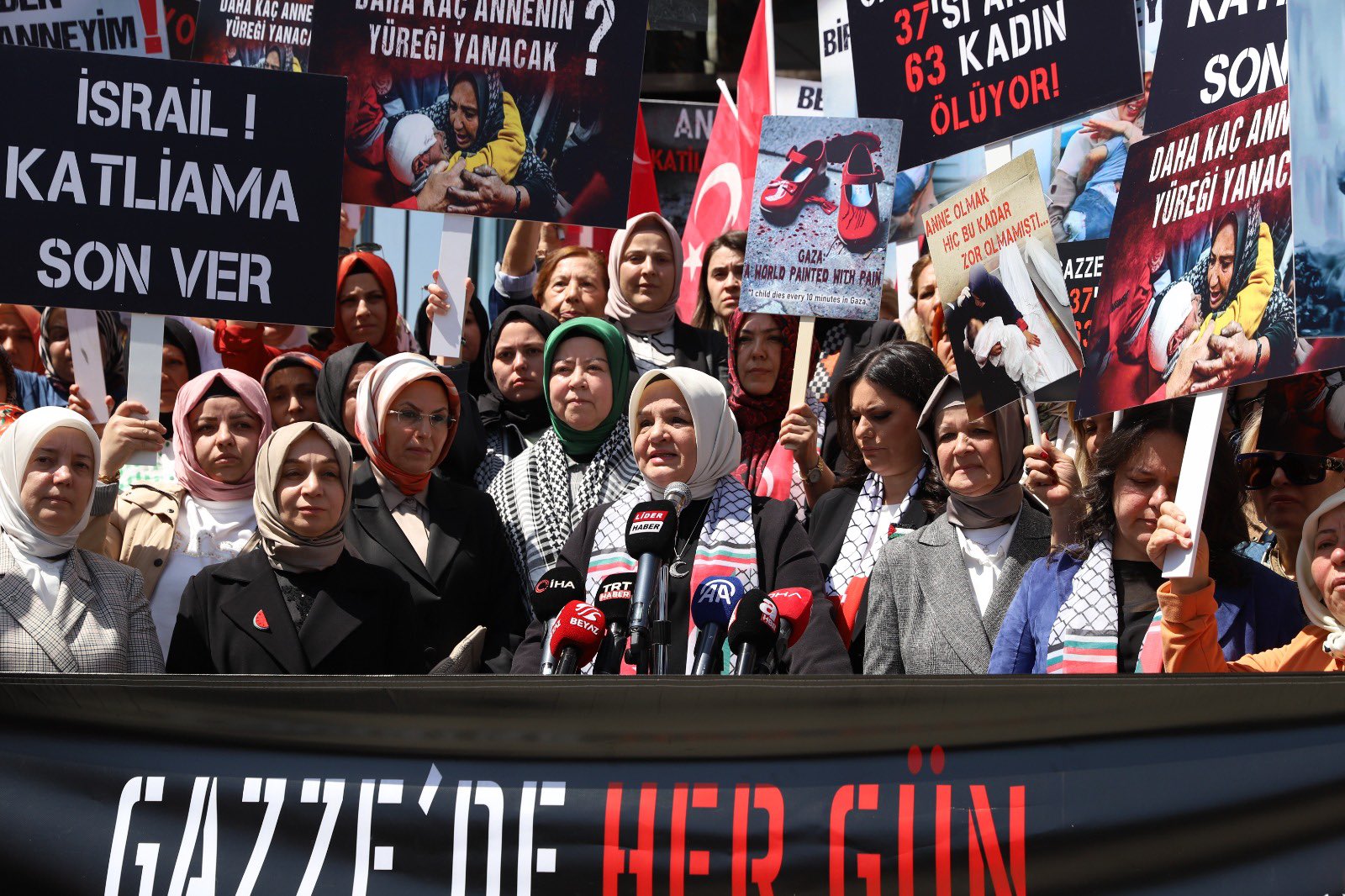 GAZZELİ ANNELER İÇİN SUSMUYORUZ!