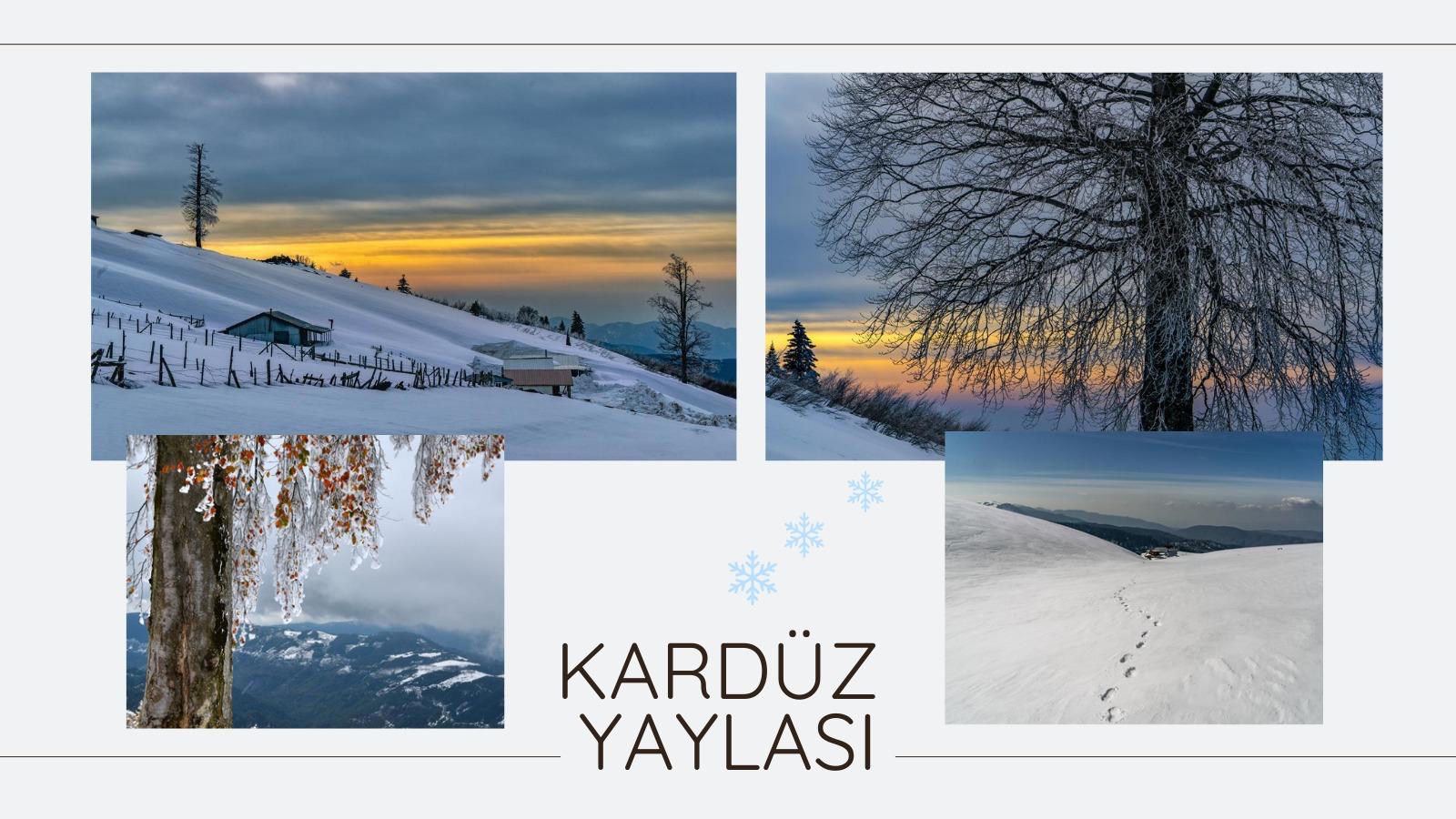 KARDÜZ YAYLASI MERAKLILARINI BEKLİYOR
