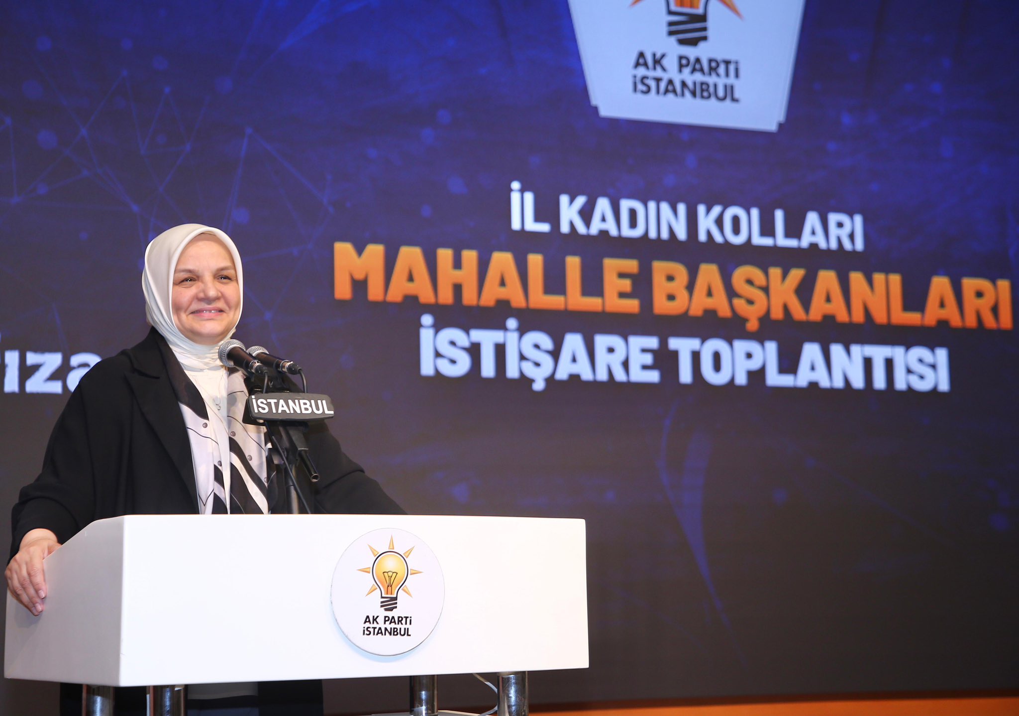 İSTANBUL MAHALLE BAŞKANLARI TOPLANTISI 