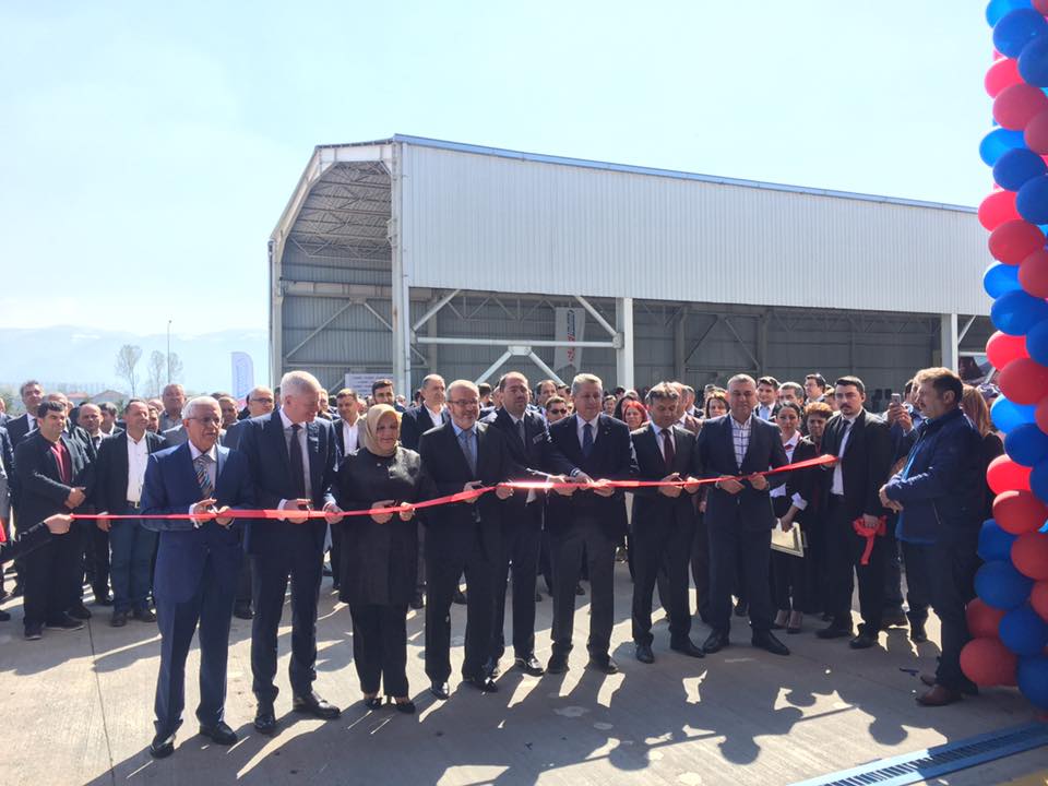Türkiye'de Ilk Yatirimini Düzce'ye Yapan Saff Holland Firmasinin Açilis Törenine Katildik.