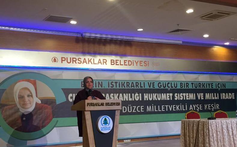 Birlik Vakfi Ankara Hanimlar Komisyonu ile 'Cumhurbaskanligi Hükümet Sistemi ve Milli Irade'yi konustuk