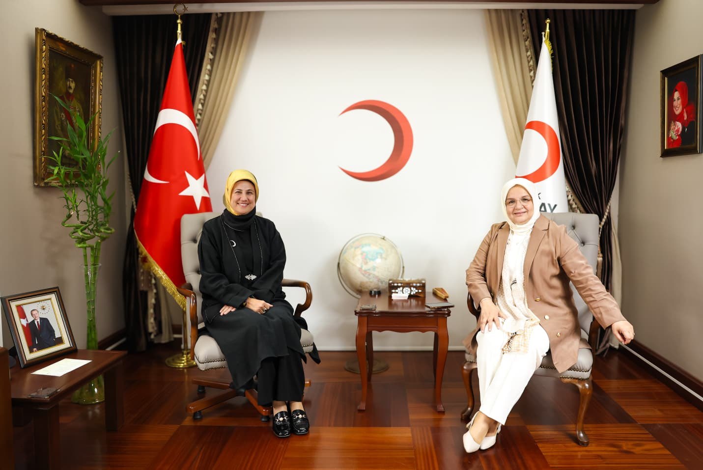 KIZILAY BAŞKANINI ZİYARETİMİZDEN