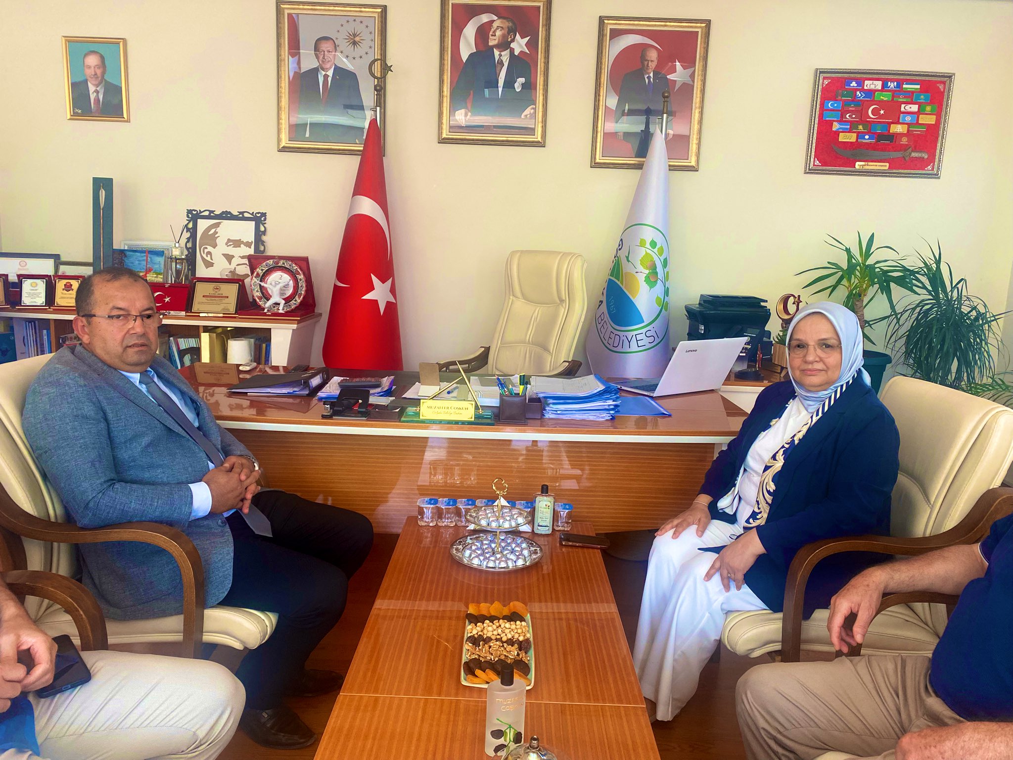 GÖLYAKA BELEDİYE BAŞKANIMIZI ZİYARET ETTİK