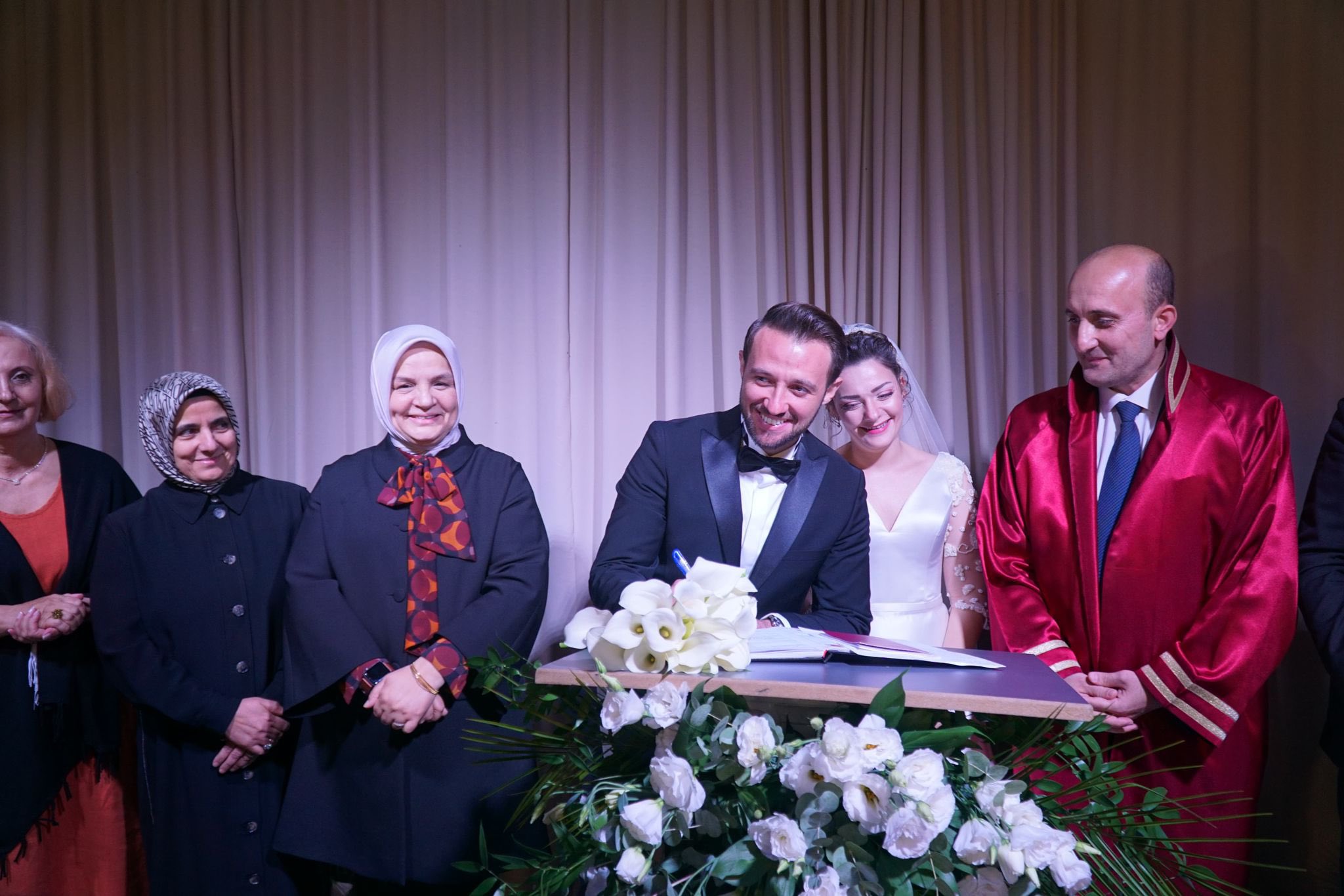 AYDIN ÇİFTİNİN MUTLULUĞUNA ŞAHİTLİK ETTİK