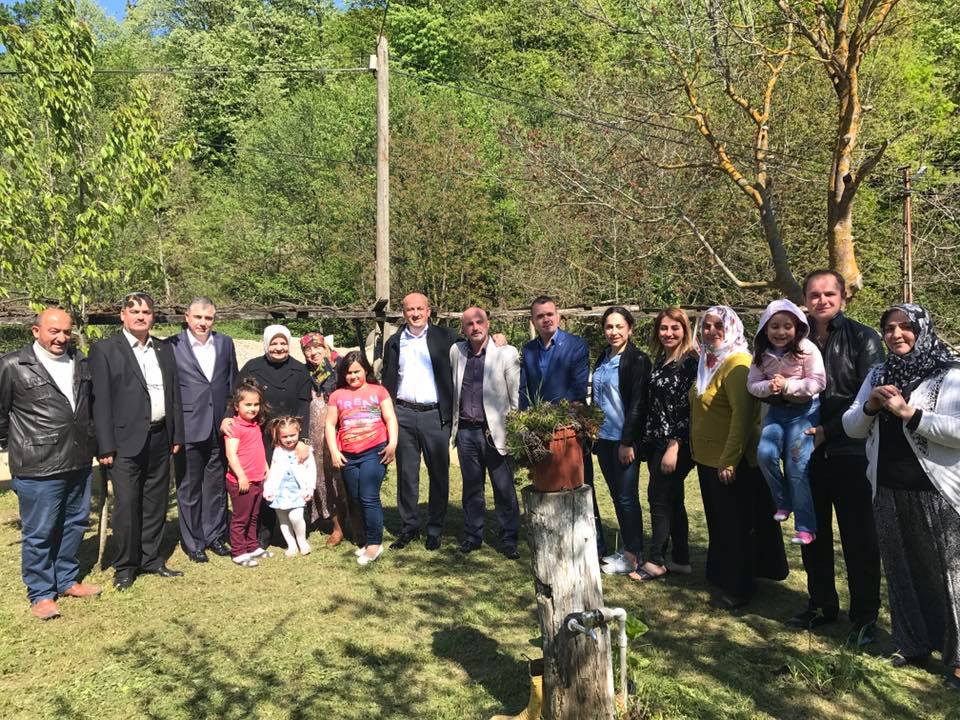 Bogaziçi Beldemiz Suncuk Köyünde,  Pakize Teyzemiz ve  Ailesini Ziyaret Ettik