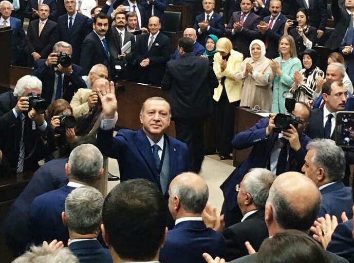 Grup Toplantimiz  Cumhurbaskanimiz, Genel Baskanimiz Sayin Recep Tayyip ERDOGAN’in Katilimiyla Gerçeklesti