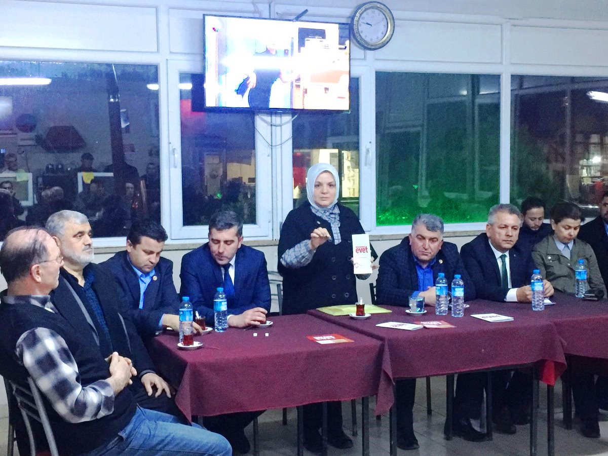 Yenitasköprü Köyünde Düzenledigimiz Kahve Toplantilarinda Cumhurbaskanligi Hükümet Sistemini Anlattik