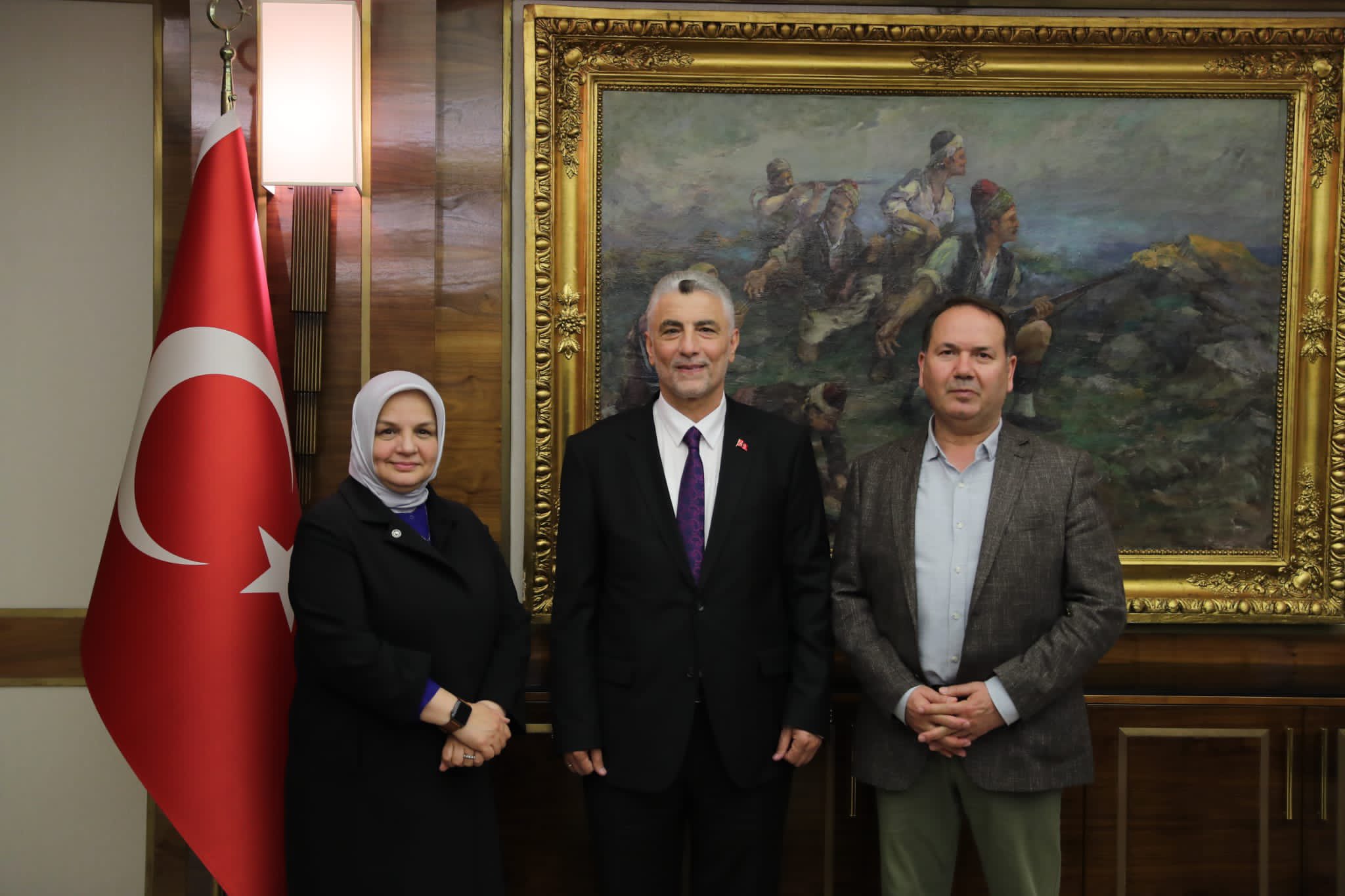 TİCARET BAKANIMIZI ZİYARET ETTİK