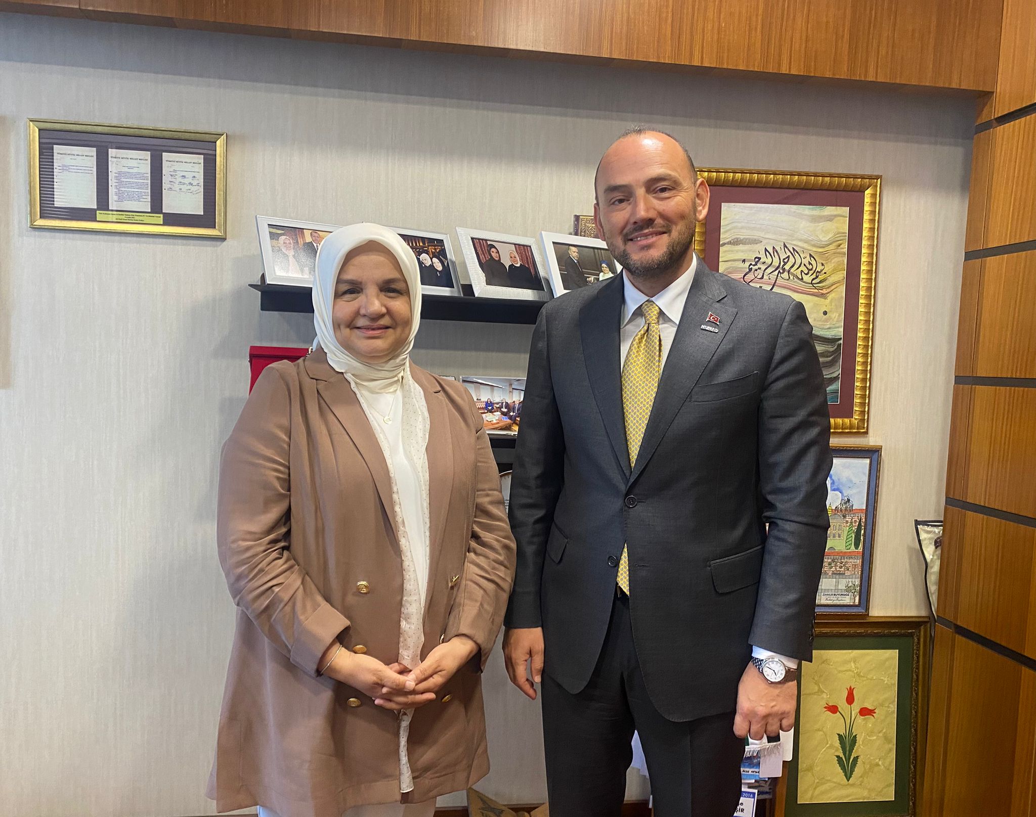 MÜSİAD BAŞKANIMIZI MİSAFİR ETTİK