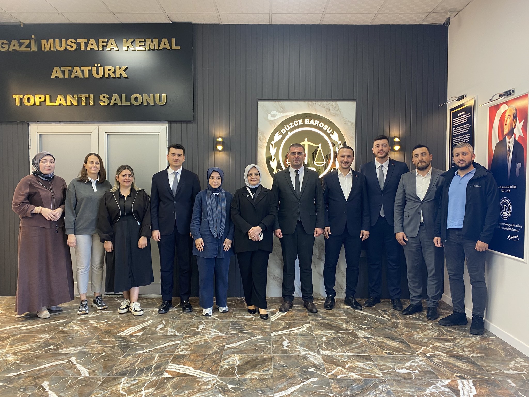 DÜZCE BAROSU'NU ZİYARET ETTİK