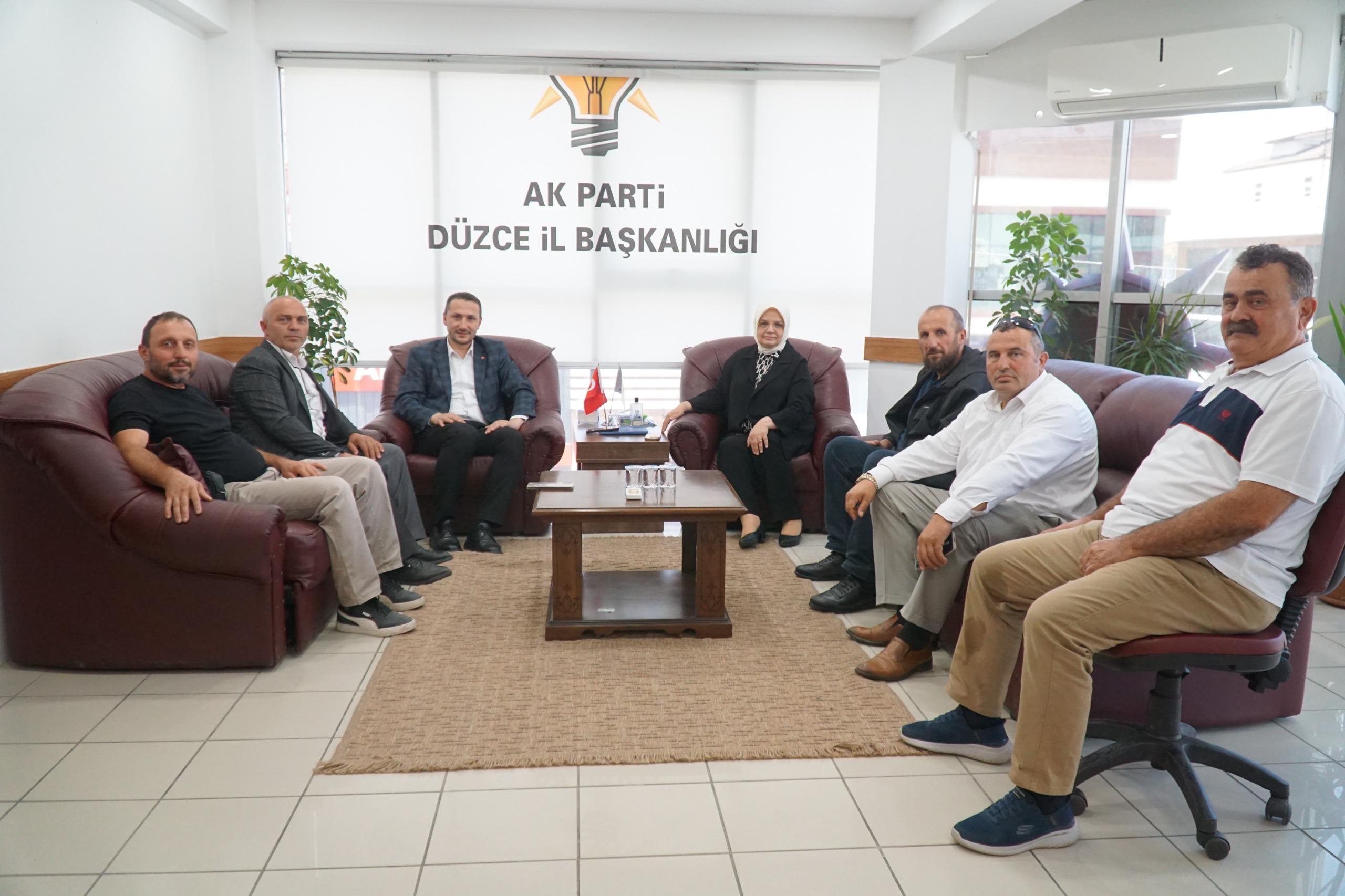 İL BAŞKANLIĞIMIZDA HEMŞEHRİLERİMİZLE İSTİŞARELERDE BULUNDUK