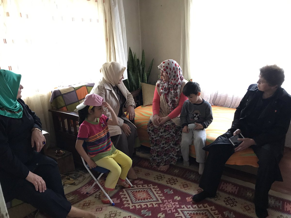 Karaca Mahallesi'nde Sevim Kardesimizi Ziyaret Ettik.