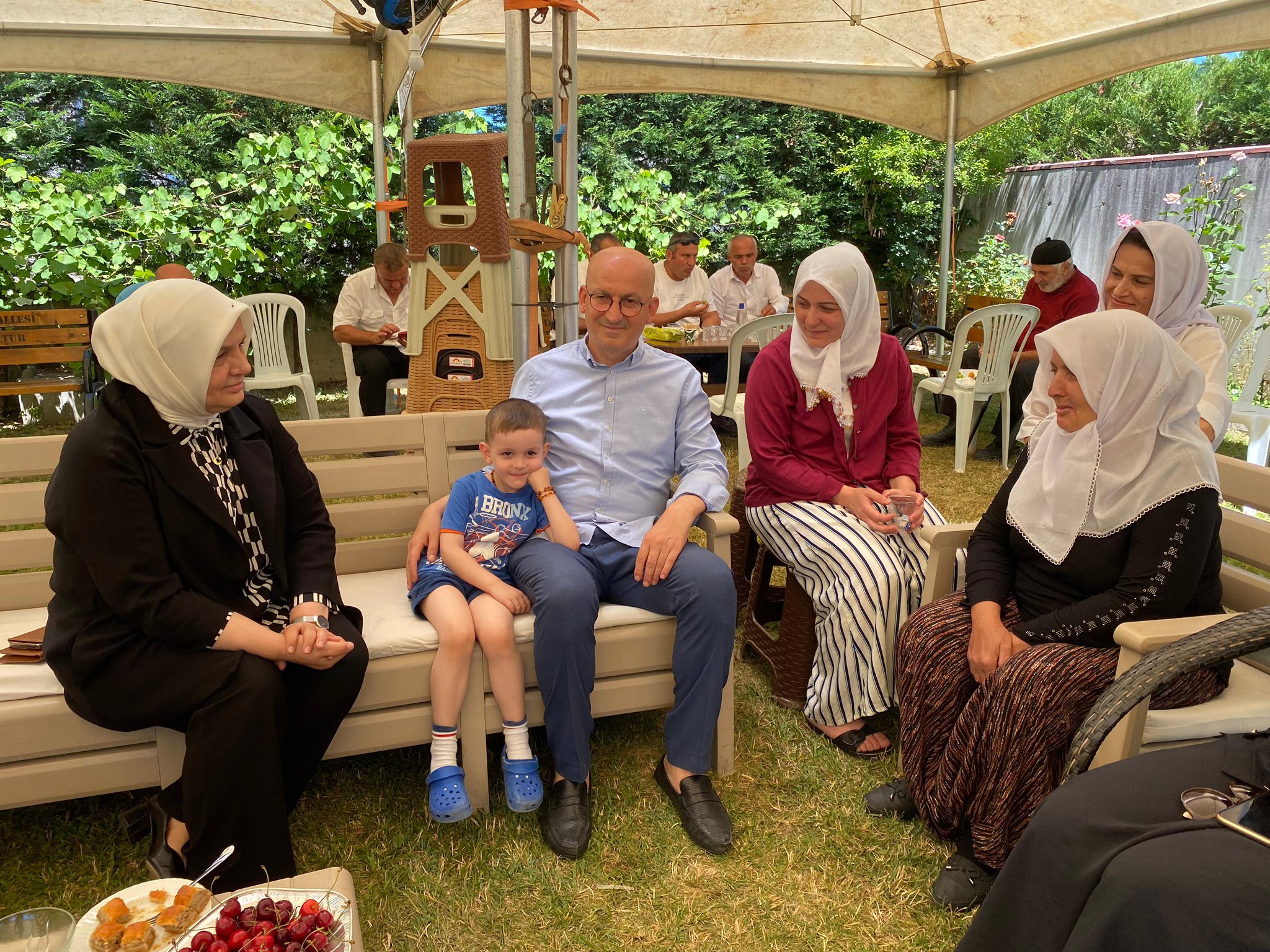 BAŞKAN ERCAN'A TAZİYE ZİYARETİ