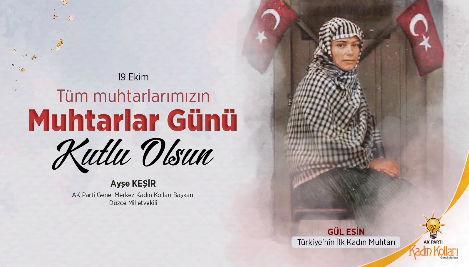 MUHTARLARIMIZIN GÜNÜ KUTLU OLSUN