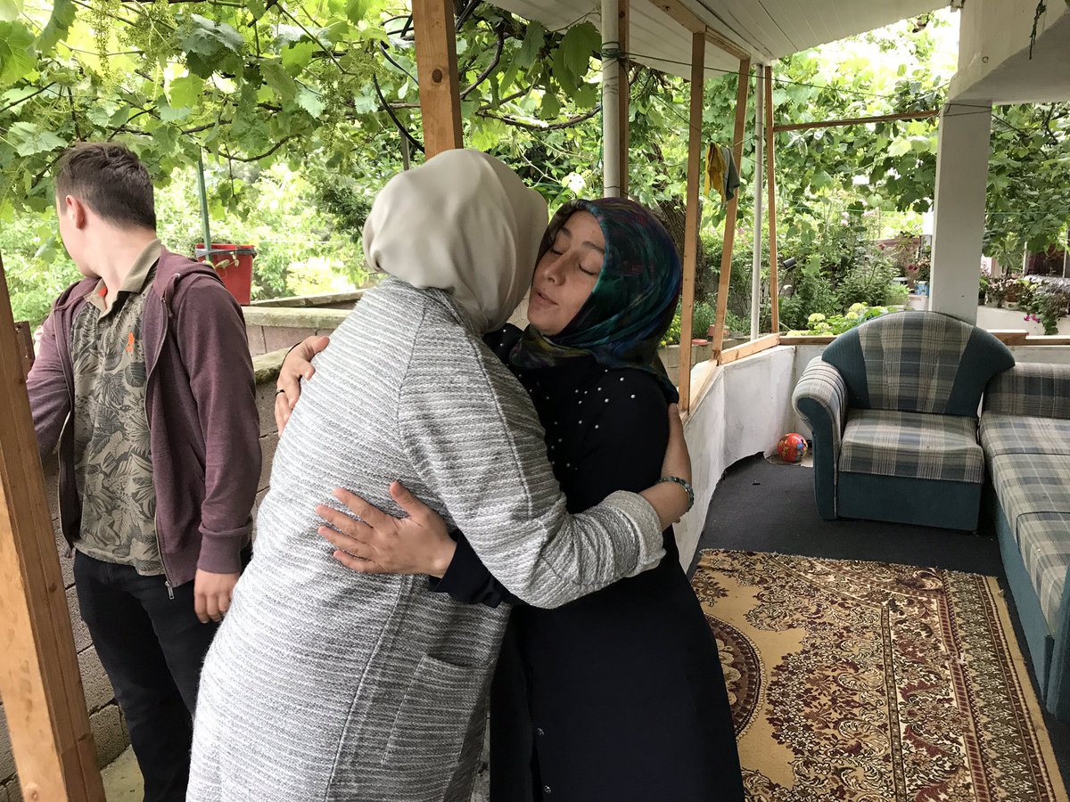 .Gümüsova’da Yasayan Esleri Vefat Etmis Yasemin, Leyla, Hatice Kardeslerimizi ve Gümüsova Yildiztepe Köyünde Yasayan Sabahat Kardesimizi Ziyaret Ettik
