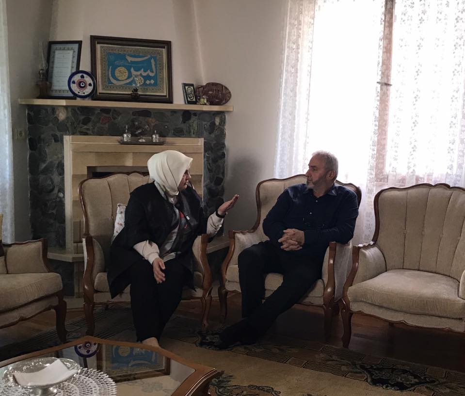 Geçtigimiz Günlerde Babasini Hakk'a Yolcu Eden Adnan Beye Taziye Ziyaretinde Bulunduk