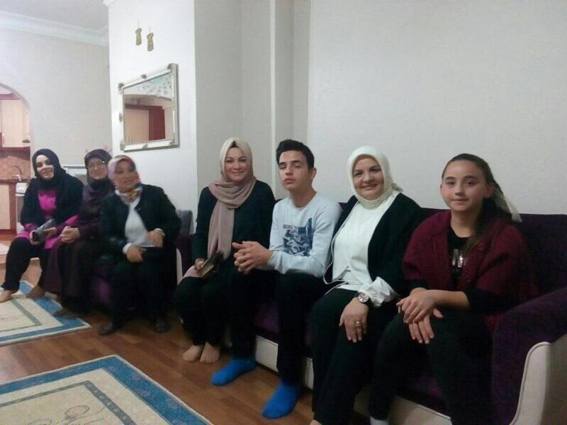 Akçakoca'da Geçtigimiz Aylarda Talihsiz Bir Kaza Geçiren Kürsat Evladimizi Ziyaret Ettik.