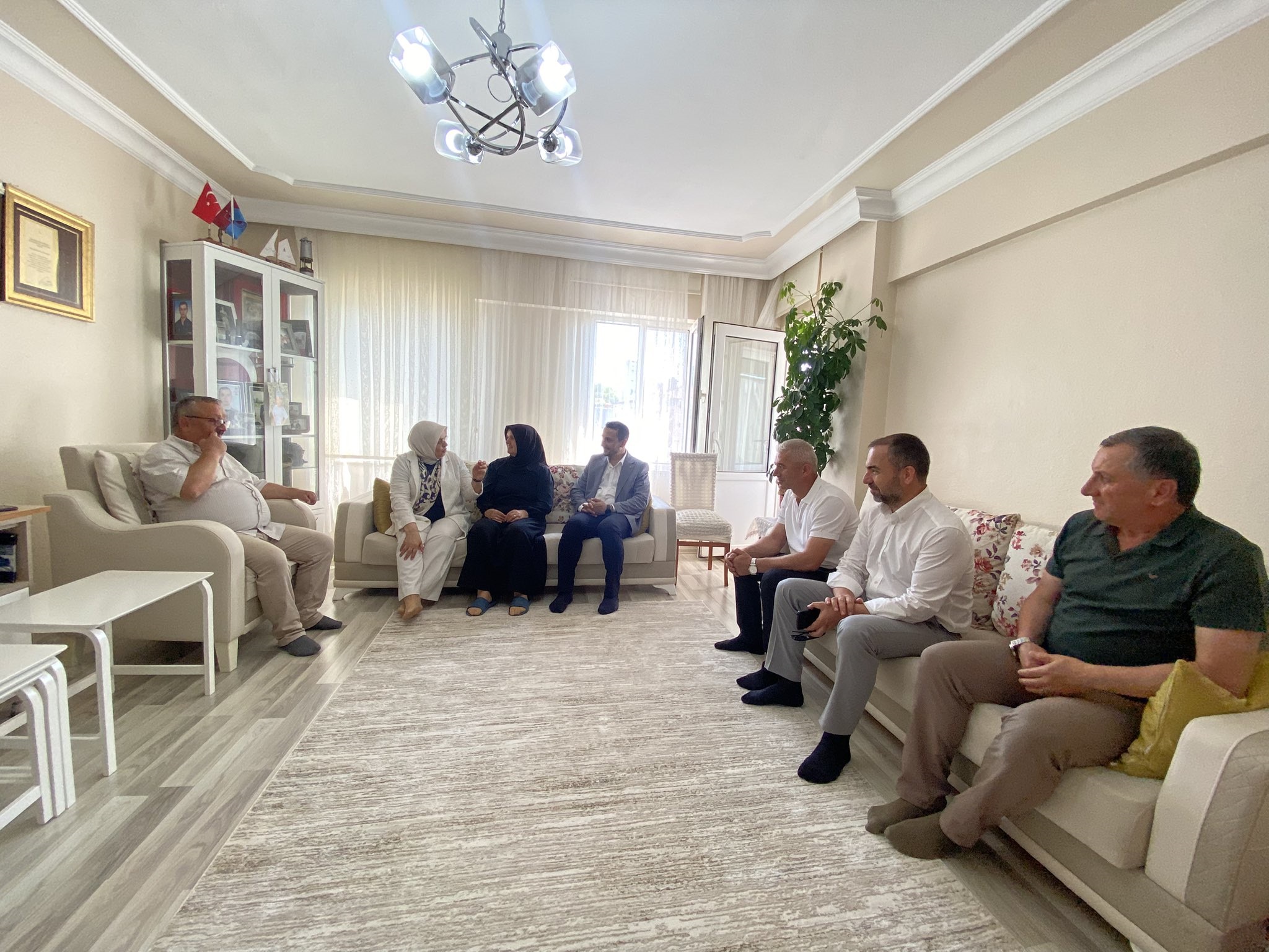 ŞEHİT ÇELİK AİLESİNİ ZİYARET ETTİK