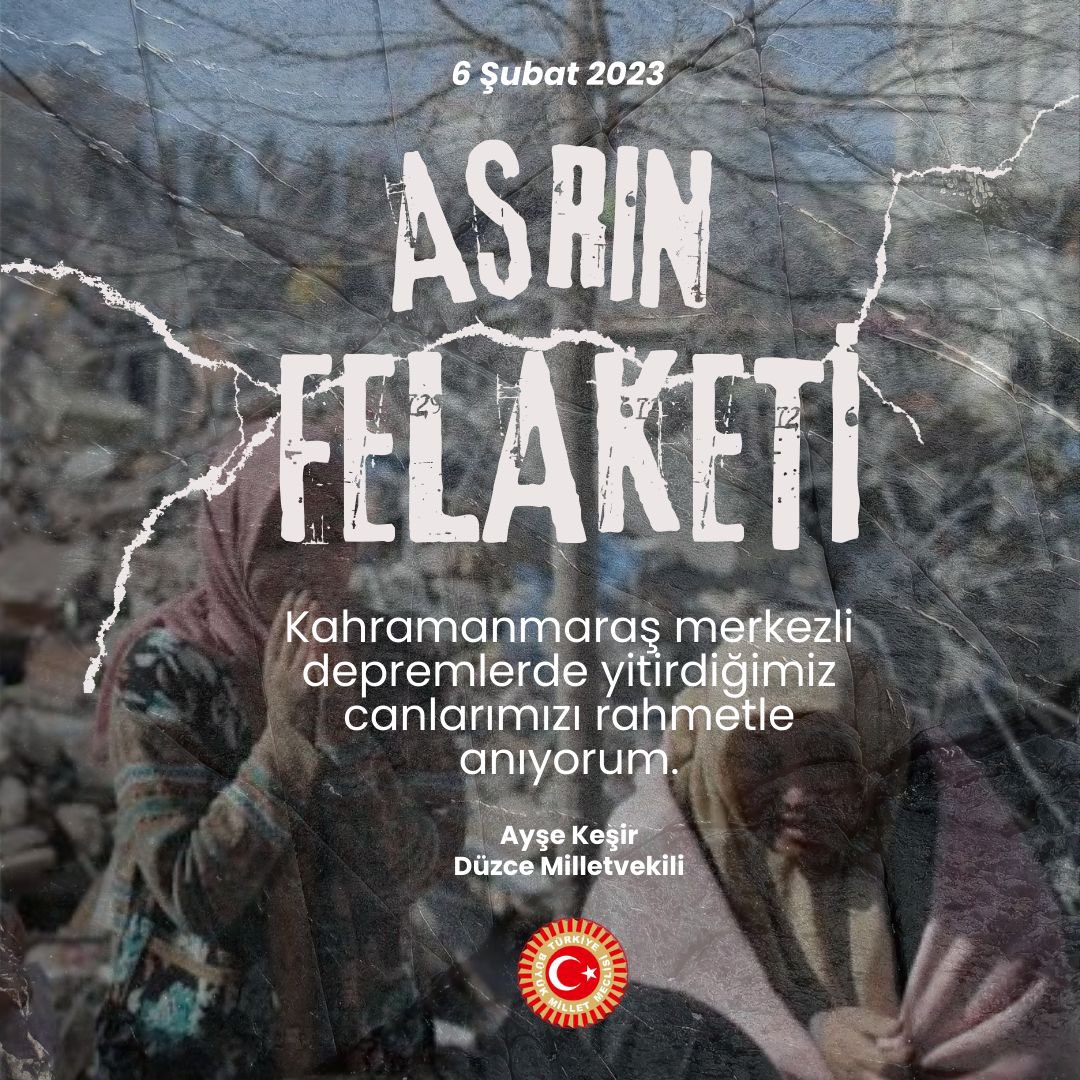 ASRIN FELAKETİNİ UNUTMADIK