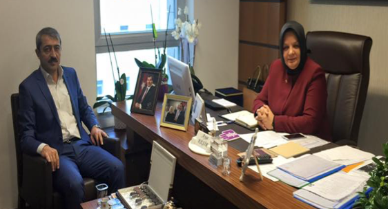 Cumayeri Belediye Baskanimiz Recep Tuna ziyaretimize geldi