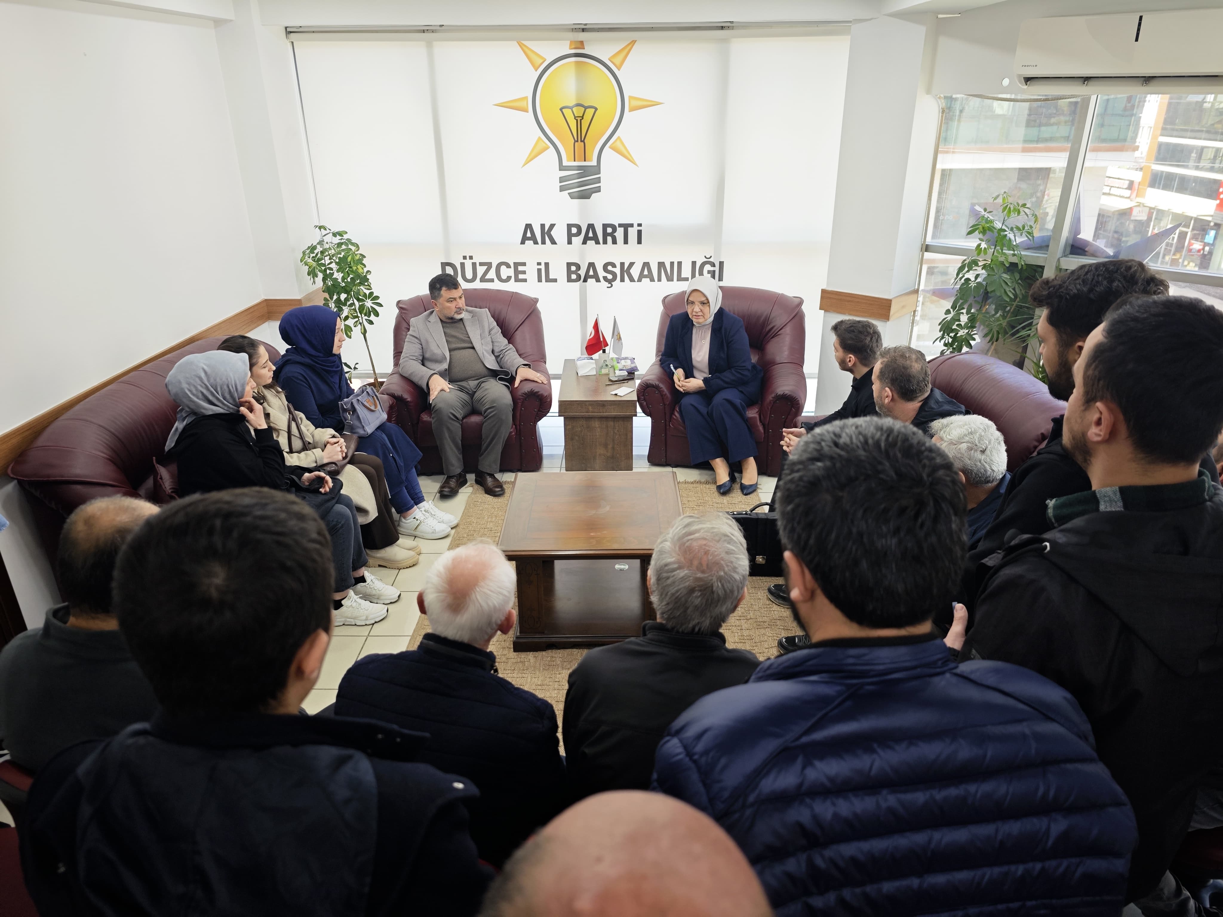 İL BAŞKANLIĞIMIZDA HEMŞEHRİLERİMİZLE BULUŞTUK