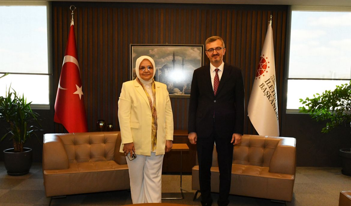 İLETİŞİM BAŞKANIMIZ DURAN'I ZİYARET ETTİM