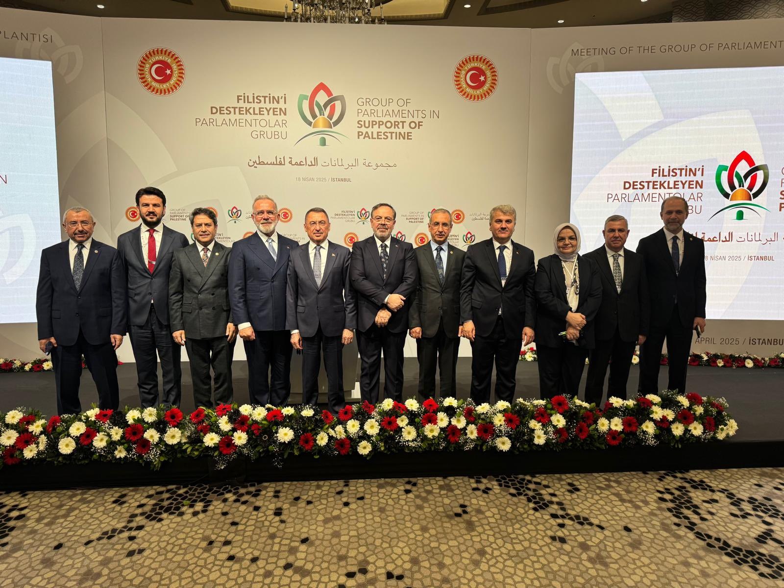 FİLİSTİN'İ DESTEKLEYEN PARLAMENTOLAR GRUBU TOPLANTISI