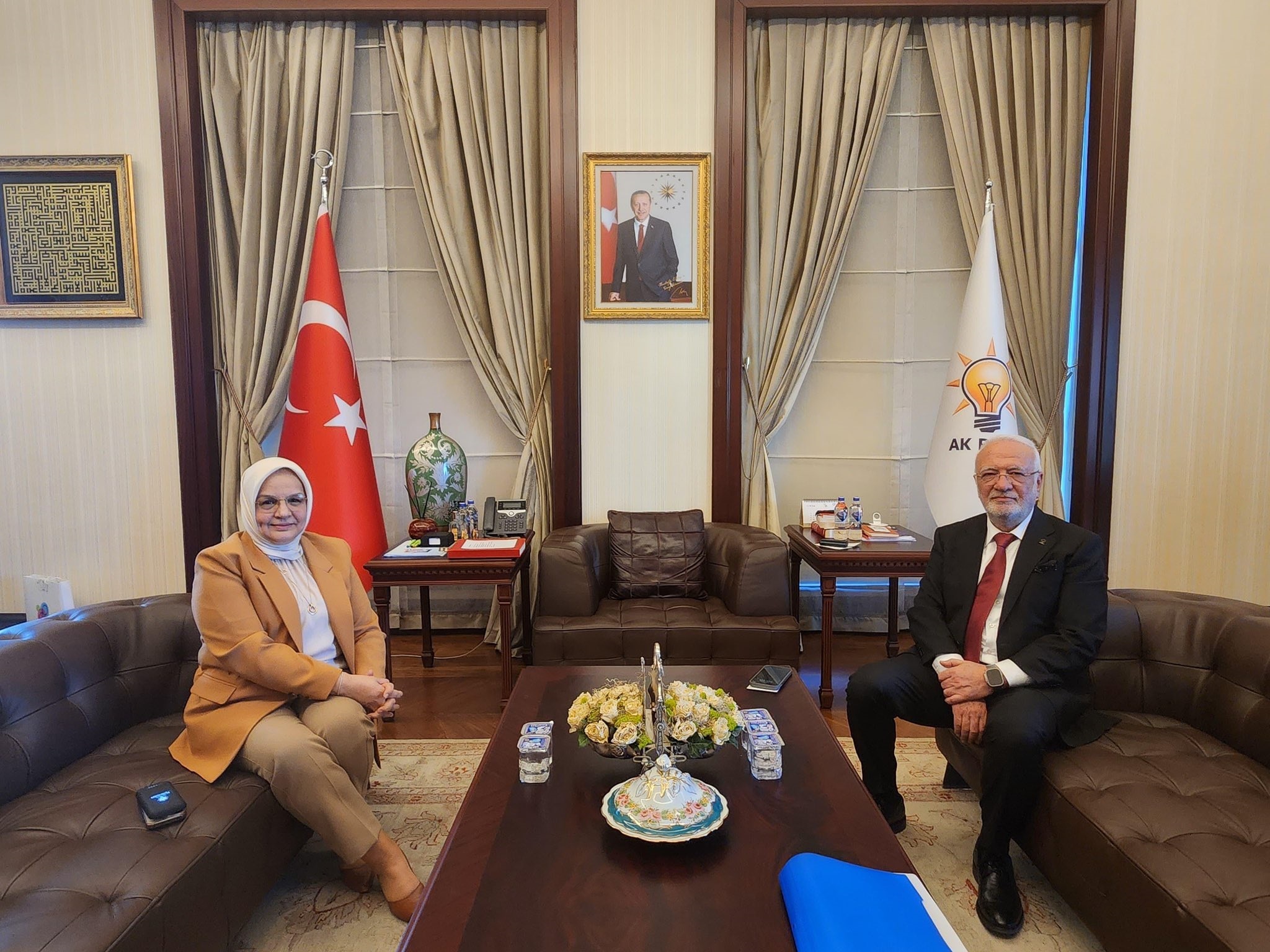 BAŞKANVEKİLİMİZ MUSTAFA ELİTAŞ'I ZİYARET ETTİM