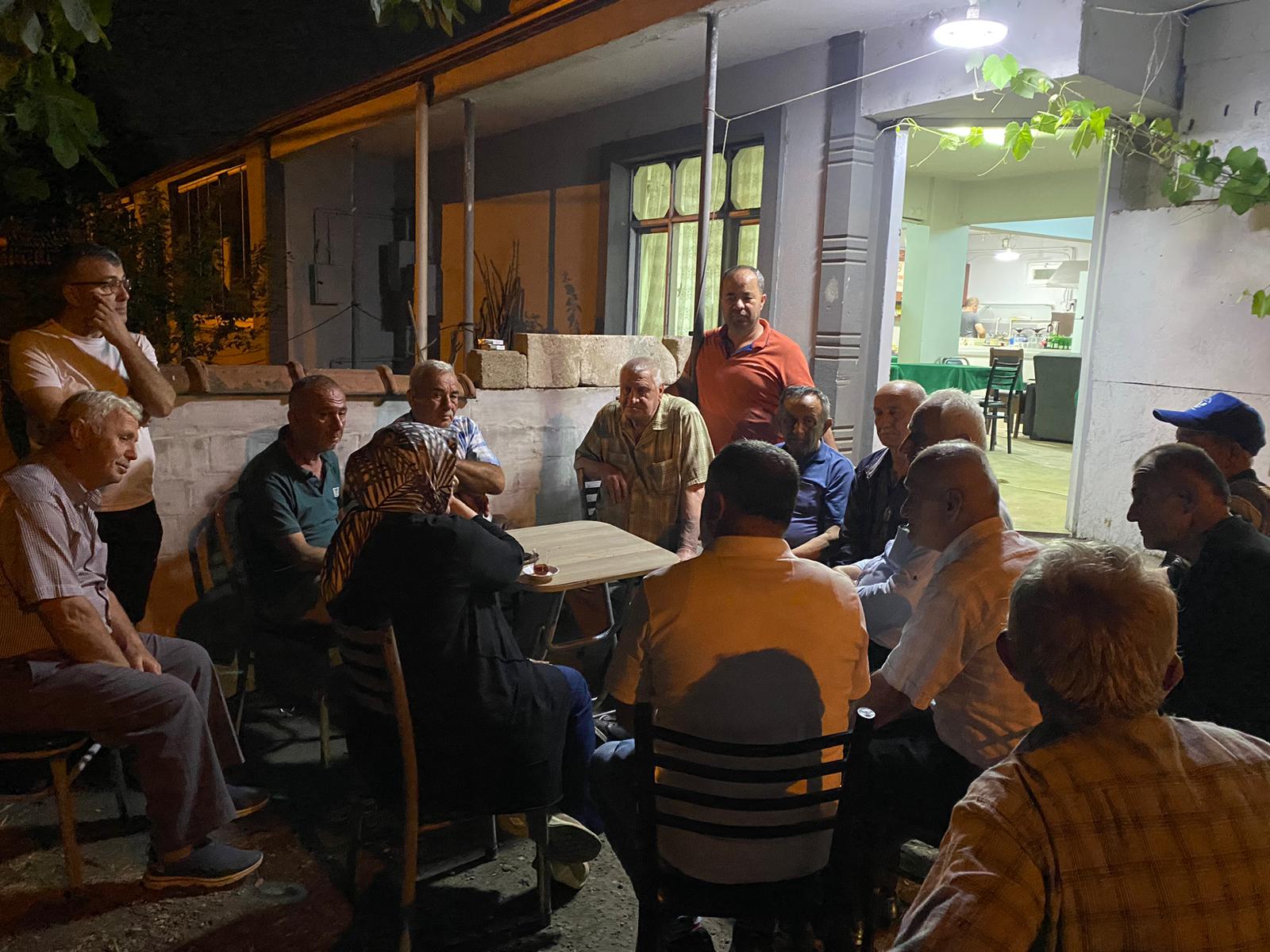 DARICI MAHALLE KAHVESİNE SÜRPRİZ ZİYARET