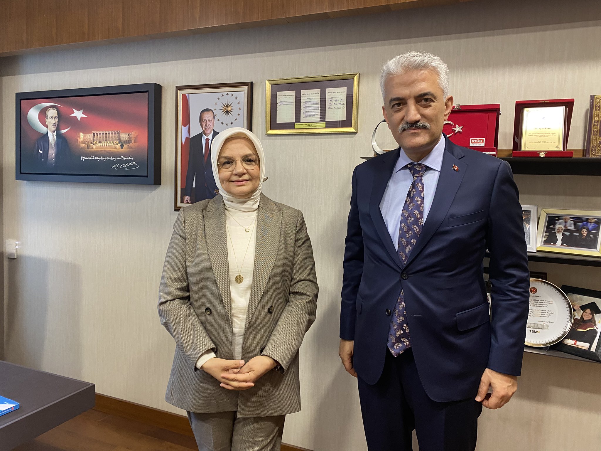 VALİ MAKAS'I MİSAFİR ETTİK