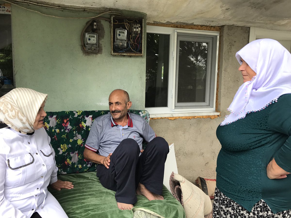 Tedavisi Devam Eden Partimizin Emektari Süleyman Ataseven'i Evinde Ziyaret Ettik