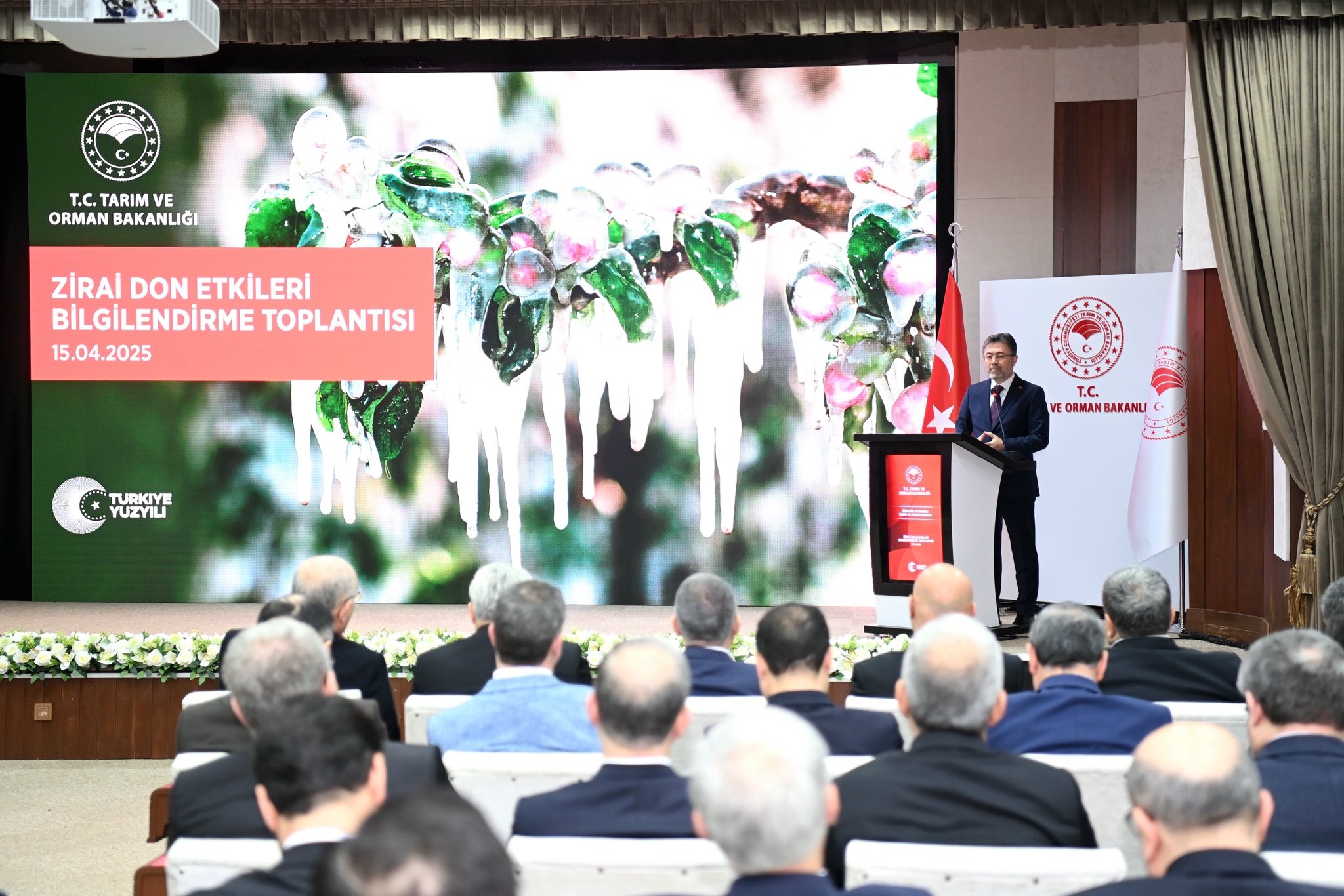 ZİRAİ DONUN ETKİLERİNİ İSTİŞARE ETTİK