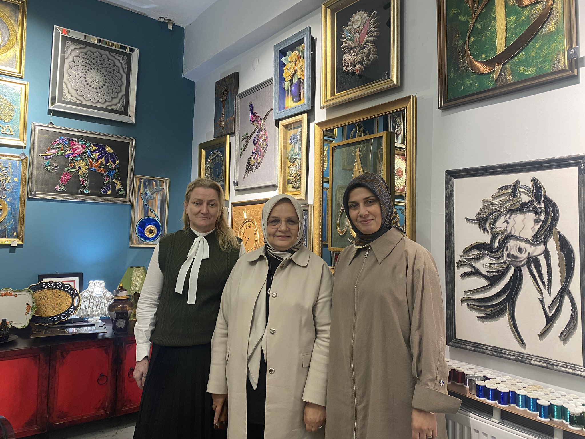 DÜZCE KADIN EMEĞİ MERKEZİNİ ZİYARET ETTİK