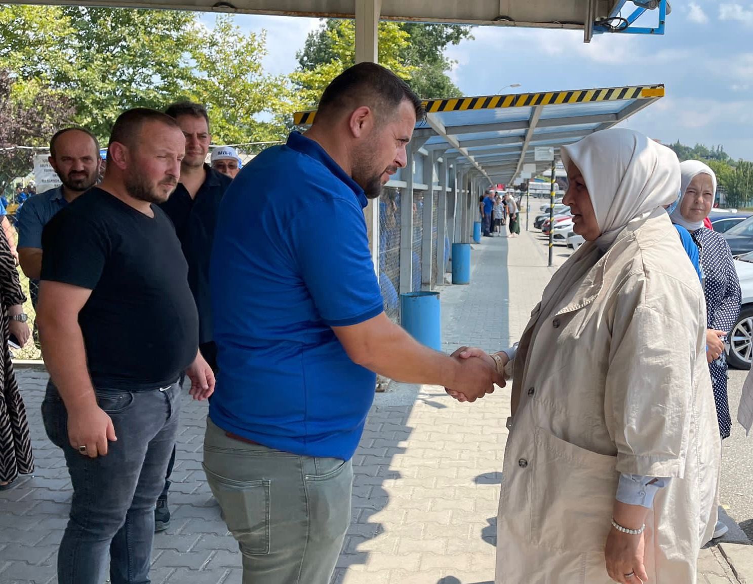 İŞÇİLERİMİZİN YANINDAYIZ