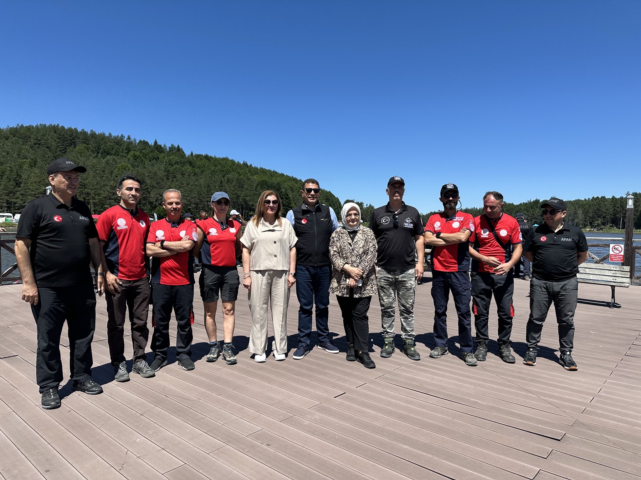 TOPUK YAYLASI AFAD KAMPINA EV SAHİPLİĞİ YAPTI