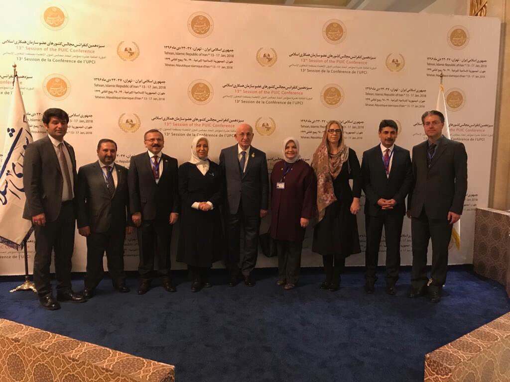  TBMM Baskanimiz Sayin Ismail Kahraman'in ile birlikte Iran'da düzenlenen 13. Islam Isbirligi Teskilati Parlamento Birligi (ISIPAB) Komferansina Katildik, Diger Islam Ülkelerinin Liderleri ile Ikili G