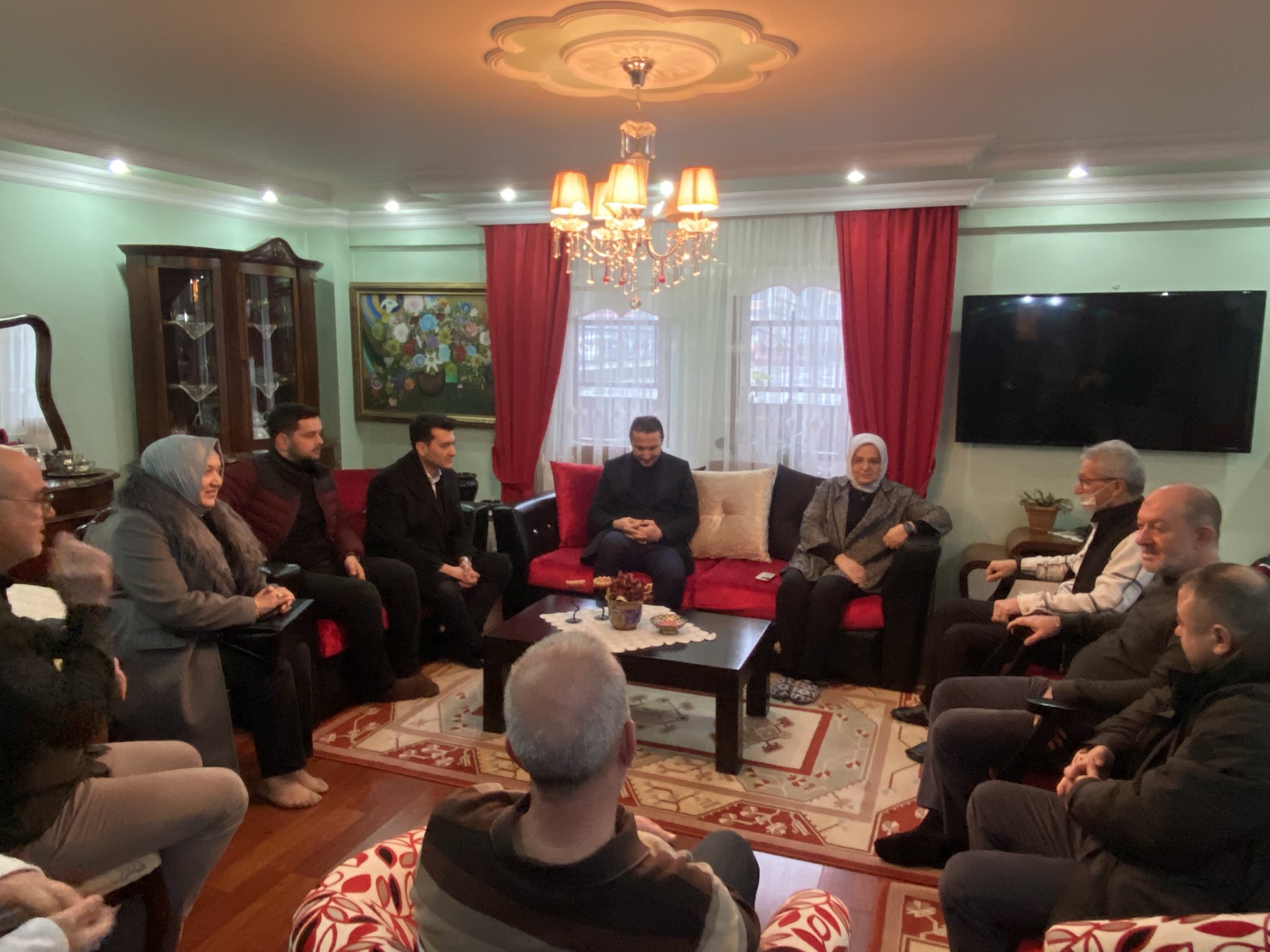 PARTİMİZİN EMEKTARLARINI ZİYARET ETTİK