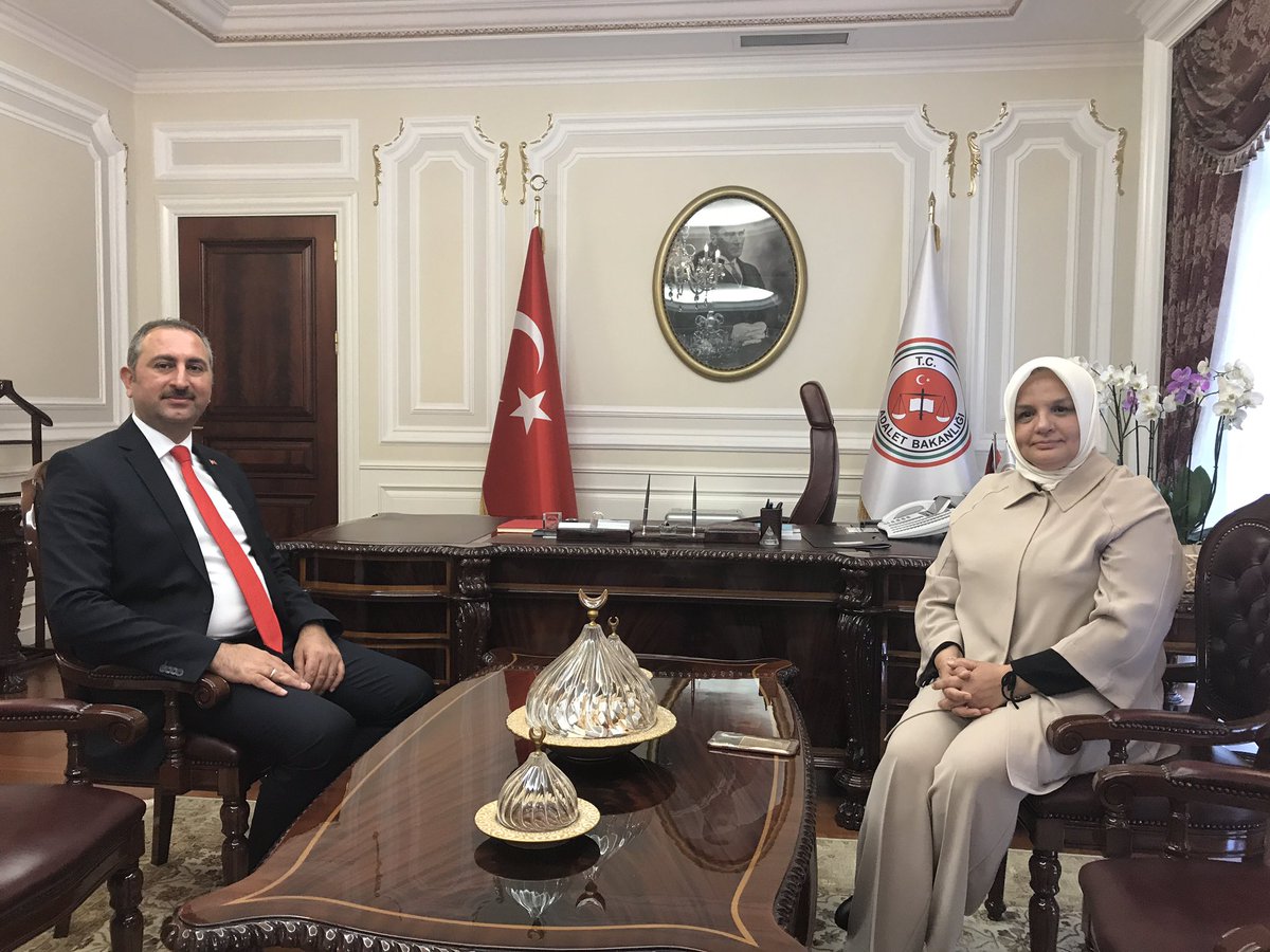 Adalet Bakanimiz SayiN Abdülhamit Gül'ü Makaminda Ziyaret Ettik, Hayirli Ugurlu Olsun