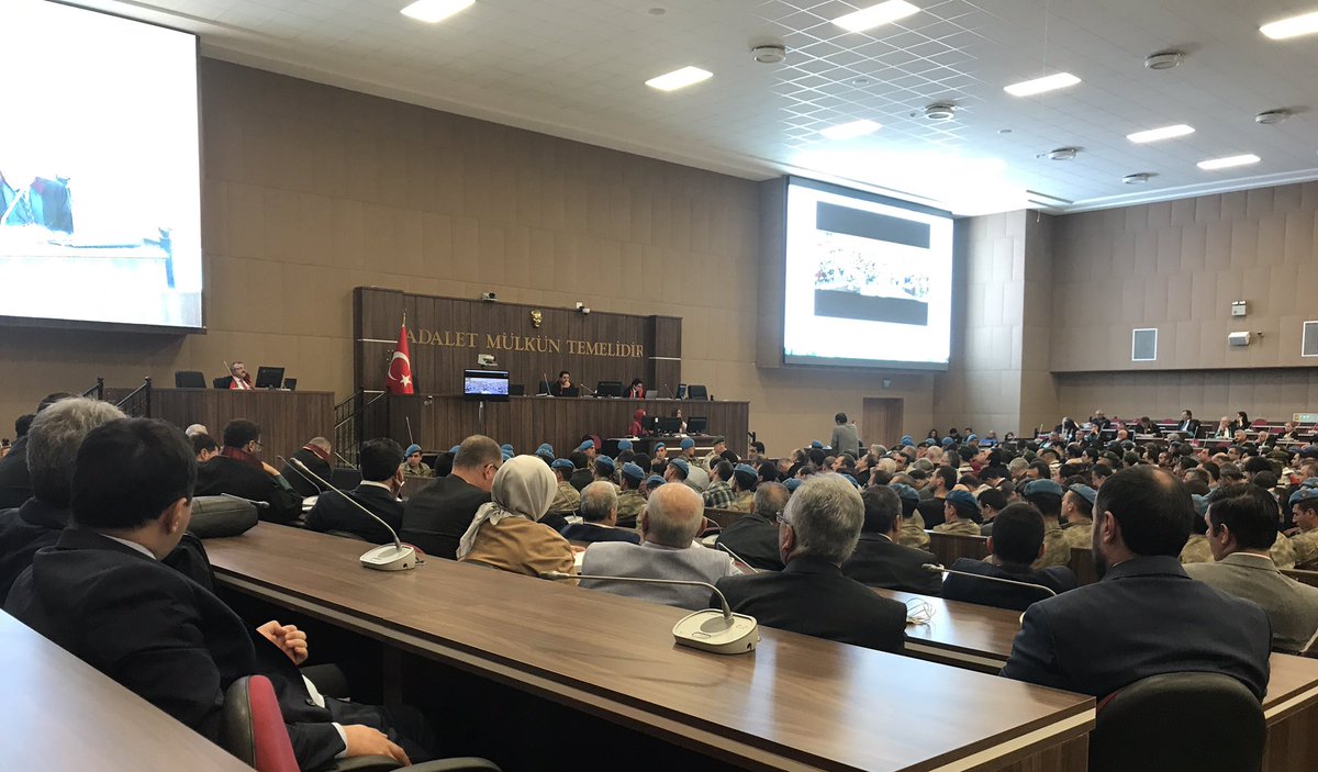  15 Temmuz Davasini Izlemek Için Bugün Tekrar Erken Saatlerde Sincan'daydik. 