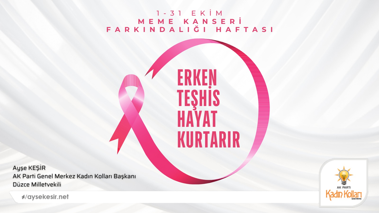 ERKEN TEŞHİS HAYAT KURTARIR 