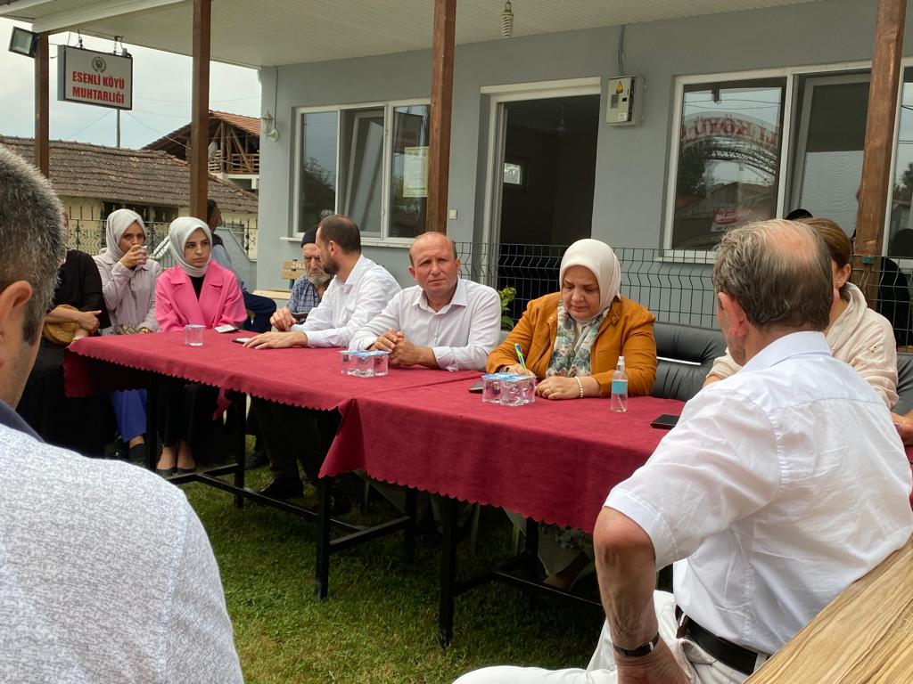 ÇİLİMLİ'DE VATANDAŞLARIMIZLA BULUŞTUK...