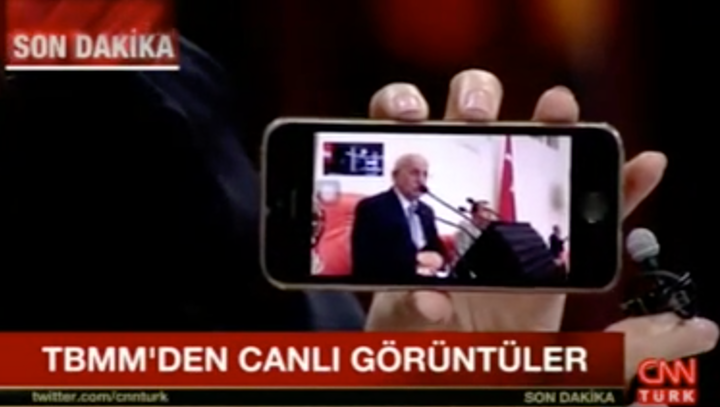 15 Temmuz Darbe Kalkismasinda Genel Kurulun Olaganüstü Toplandigi Anlar