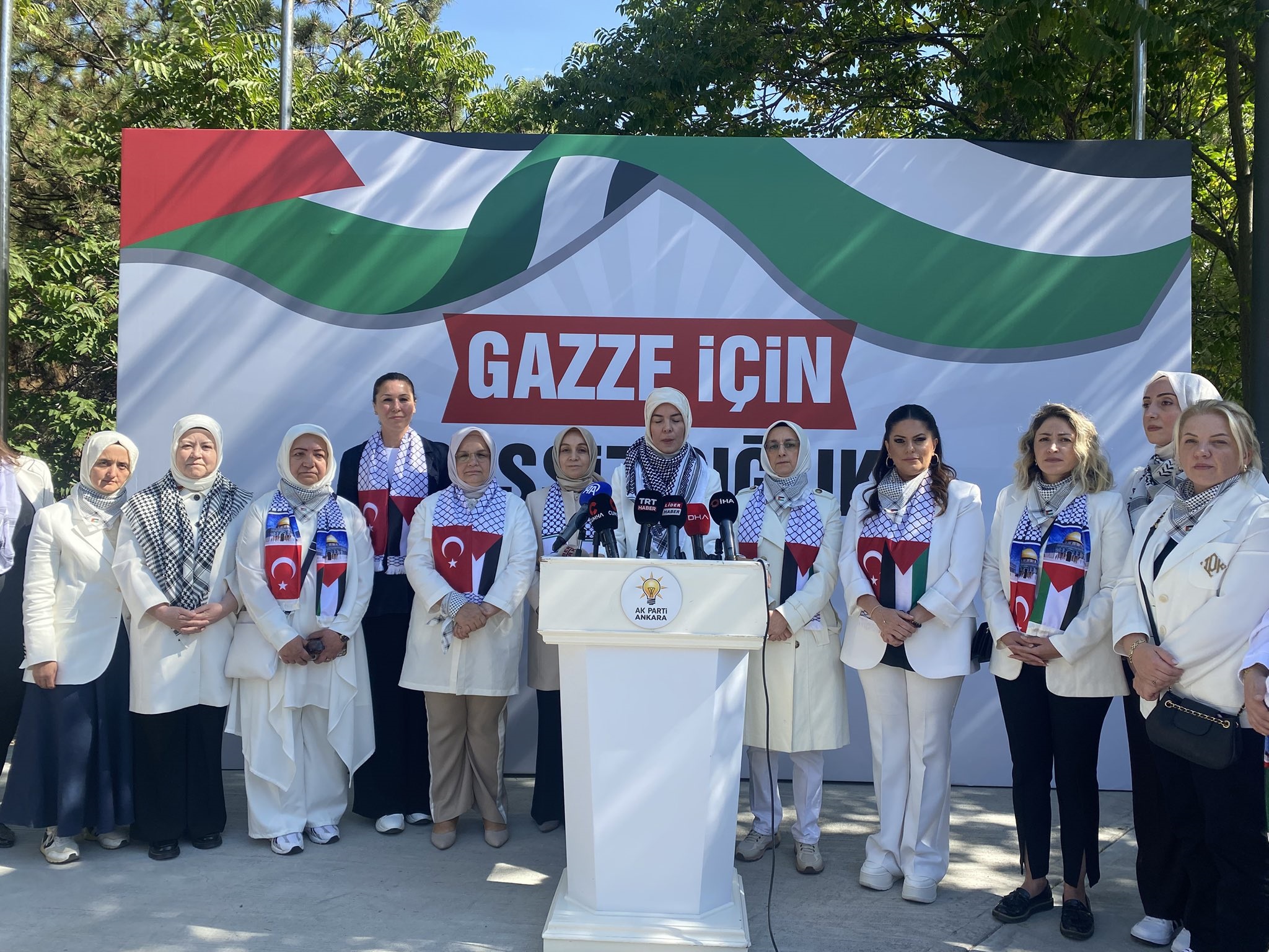 GAZZE İÇİN SESSİZ ÇIĞLIK